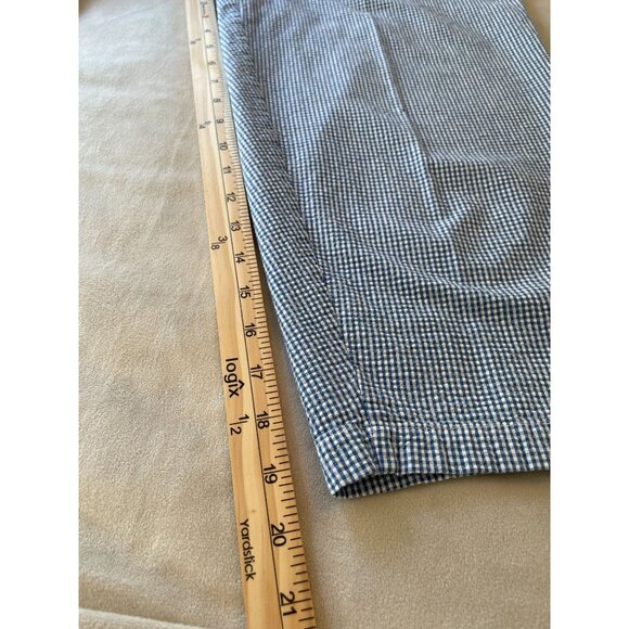 Vintage Capacity Gingham Embroidered Shirt & Pants Set S Grandmacore Cottagecore - Picture 11 of 16